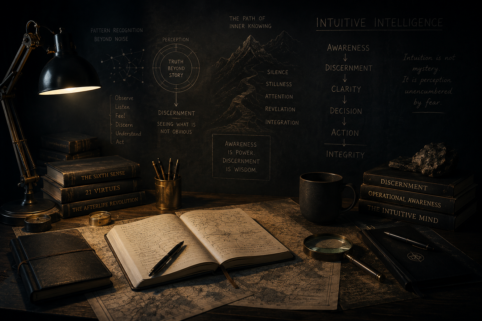 Intelligence and discernment study desk