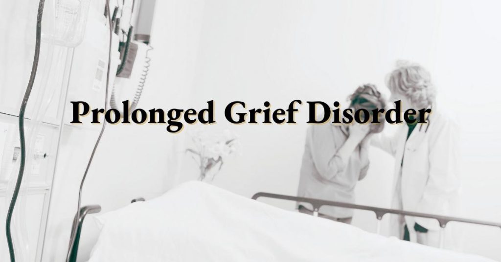 Prolonged Grief Disorder cover